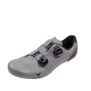 NEW VITTORIA unisex veloce carbon road cycling shoes in grey/black